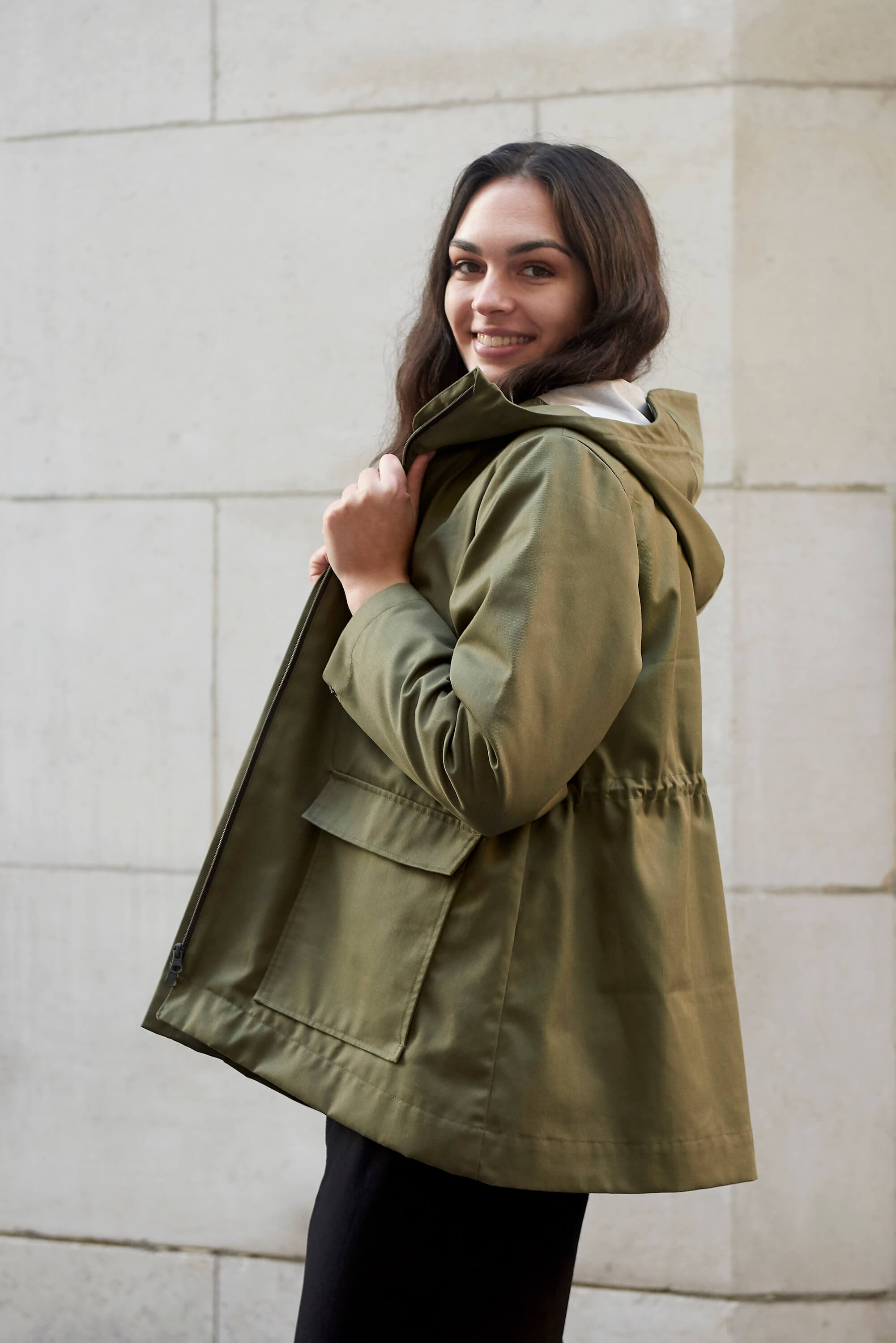 Manteau veste femme technique et elegant 